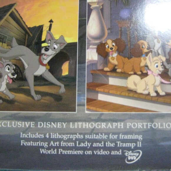 TWO NEW Sets of Disney Lady and the Tramp & Lady and Tramp 2 Portfolios - Picture 14 of 15